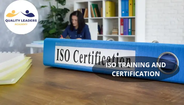 THE STRATEGIC ROLE OF ISO TRAINING AND CERTIFICATION